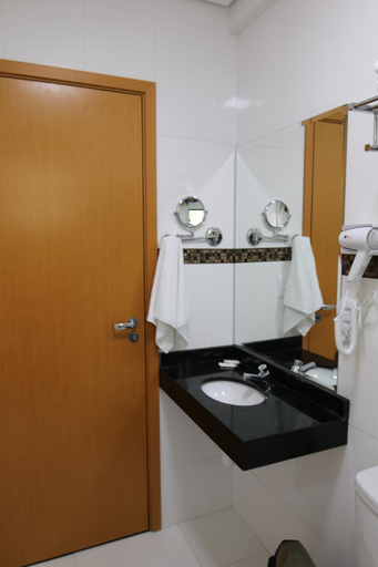 Bathroom 4, Ouro Minas Plaza Hotel, Aparecida