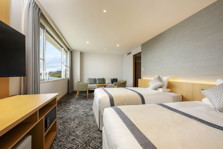 Bedroom 4, Kamenoi Hotel Hikone, Lake Biwa