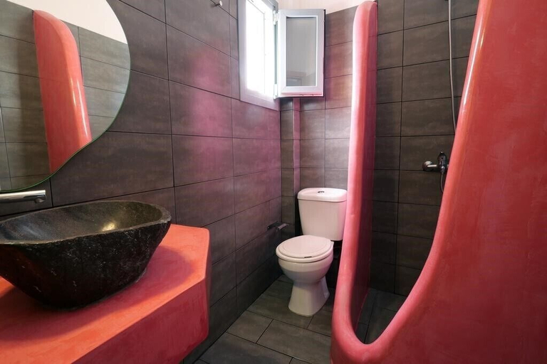 Bathroom, Fira Citizens Rooms, South Aegean