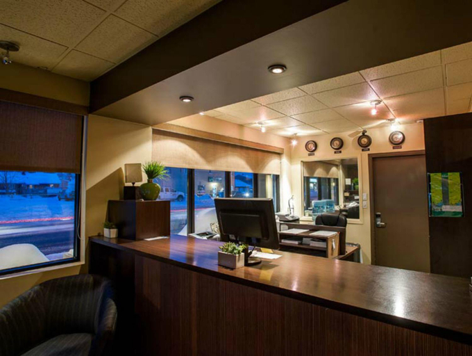 Public Area, Motel Mistral, Rouyn-Noranda