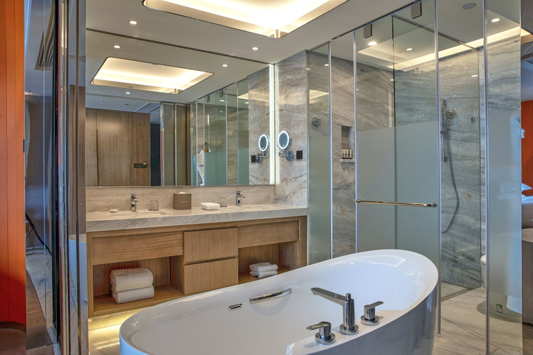 Bathroom 5, Wyndham Shaoxing Keqiao, Shaoxing