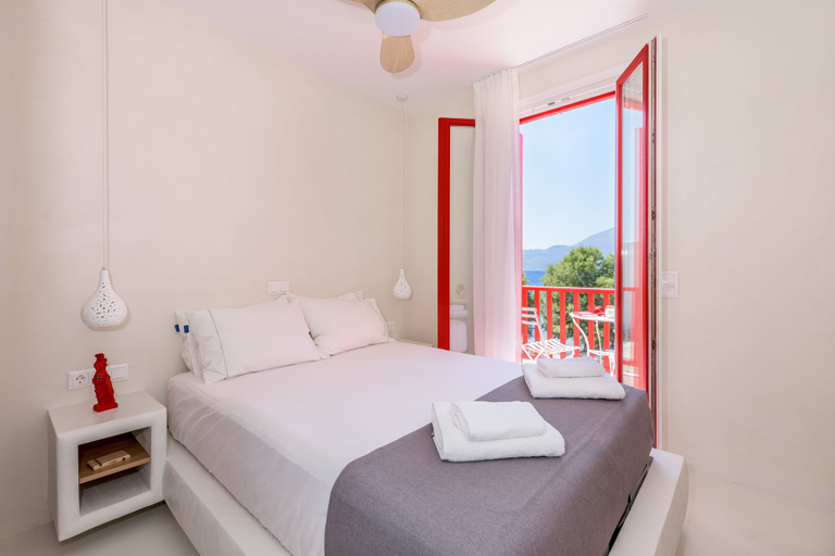Bedroom 3, KLIMA BAY Beachfront Houses, South Aegean