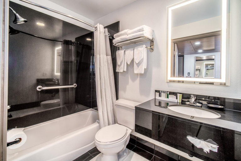 Bathroom 4, Century Park Hotel, Los Angeles