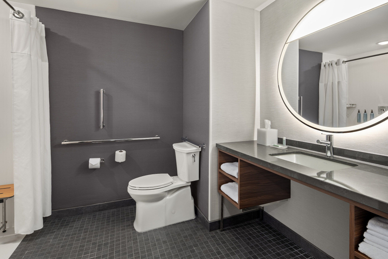 Bathroom 4, Courtyard by Marriott Bettendorf, Scott