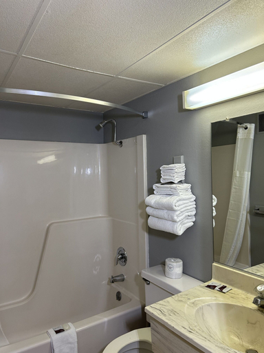 Bathroom 4, Rodeway Inn Emporia, Lyon