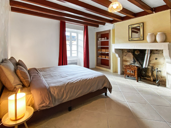 Bedroom 2, L'ancien Cafe - Luxury Gite 2-4 pers, Deux-Sèvres