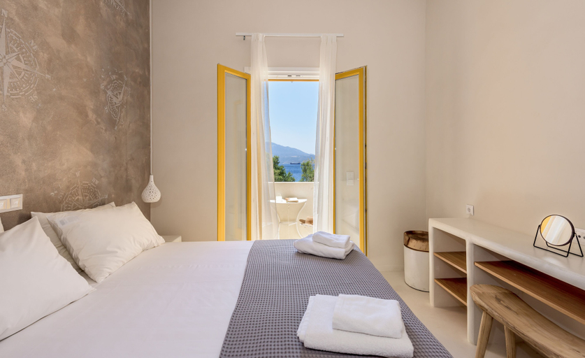Bedroom 2, KLIMA BAY Beachfront Houses, South Aegean