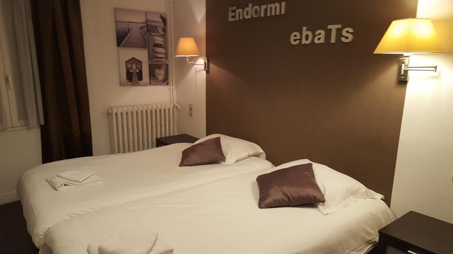 Bedroom 3, Inter-Hotel Tours Ouest Le Cheval Rouge, Indre-et-Loire