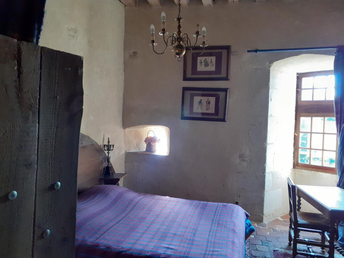 Bedroom 2, Chateau de Chemery, Loir-et-Cher