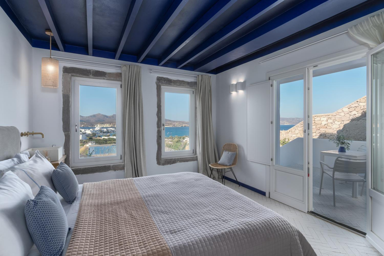 Bedroom 3, Milos Breeze Boutique Hotel Greece, South Aegean
