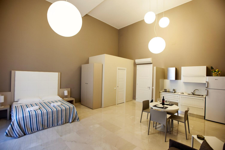Bedroom 2, Central Gallery Rooms- Palazzo D'Ali' Staiti XIX, Trapani