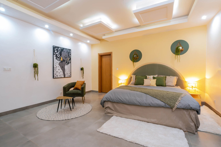 Bedroom 2, Lighthouse Signature Suites, Dakar