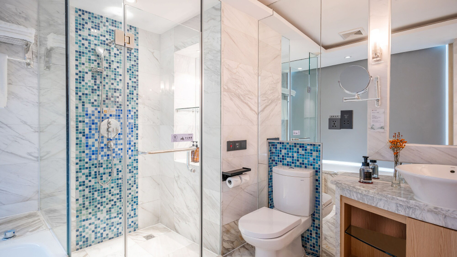 Bathroom 5, Gem Flower Jinyu Sunshine Hotel, Chengdu