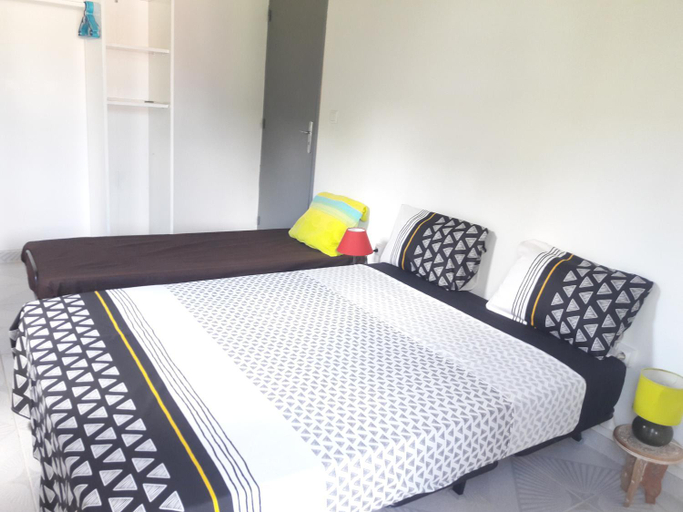 Bedroom 2, Duplex La Riviere, Deshaies