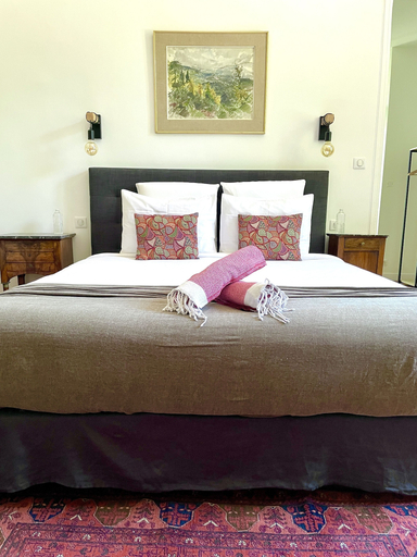 Bedroom 4, Château de Saint-Girons Luxury Guest House in Provence, Bouches-du-Rhône