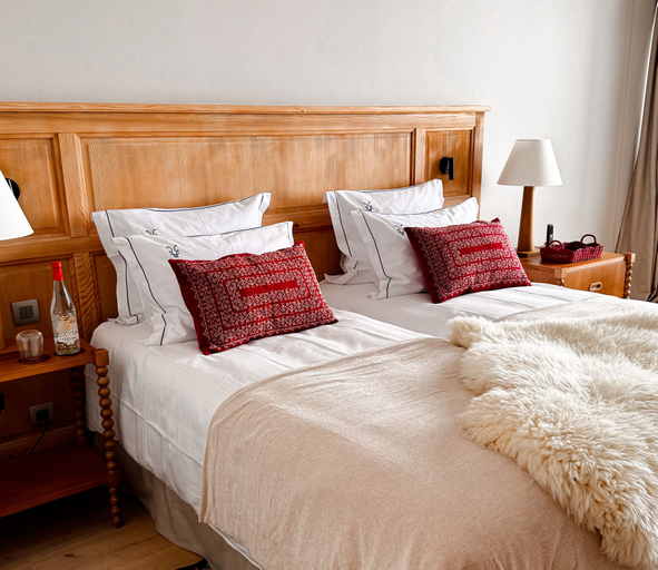 Bedroom 3, Alpes Hotel Du Pralong, Savoie