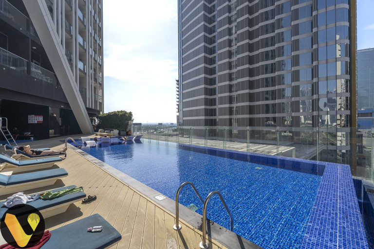 Sport & Beauty 4, Vogue | Business Bay with full Burj Khalifa View, Dubai