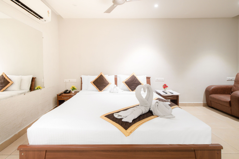 Bedroom 3, beestay Hotels MG Road vijayawada, Krishna