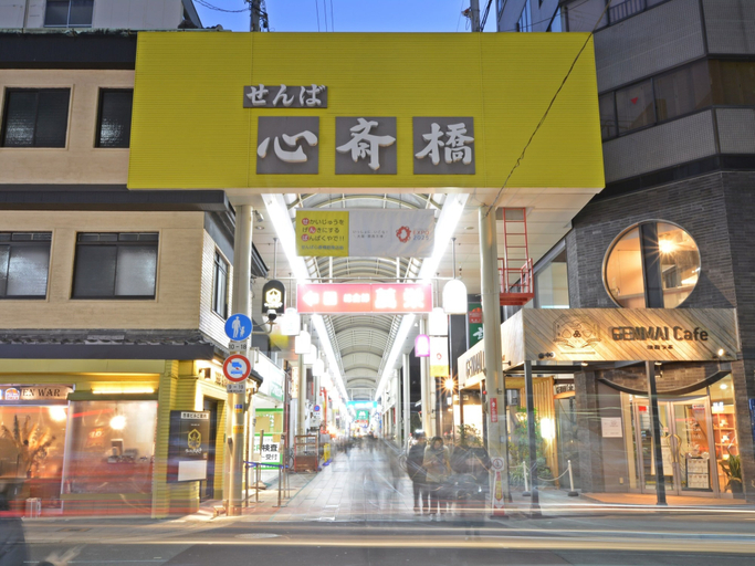 Exterior & Views 2, Hotel Sanrriott Shinsaibashi, Osaka