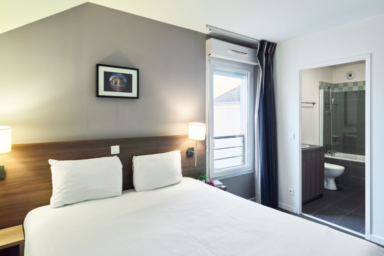 Bedroom 3, Zenitude Hôtel - Résidences Roissy Village, Val-d'Oise