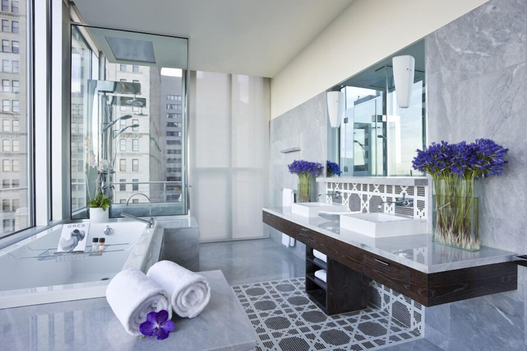 Bathroom 5, The Joule Dallas, Dallas