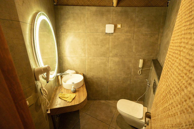 Bathroom, ONENESS Rishikesh by Ganga Kinare- A Luxury Wilderness Resort, Tehri Garhwal