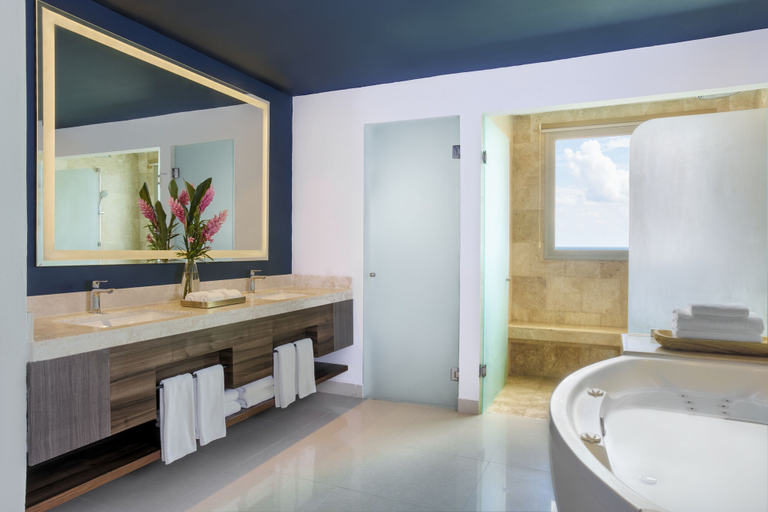 Bathroom 5, Dreams Puerto Morelos Resort & Spa - All Inclusive, Benito Juárez