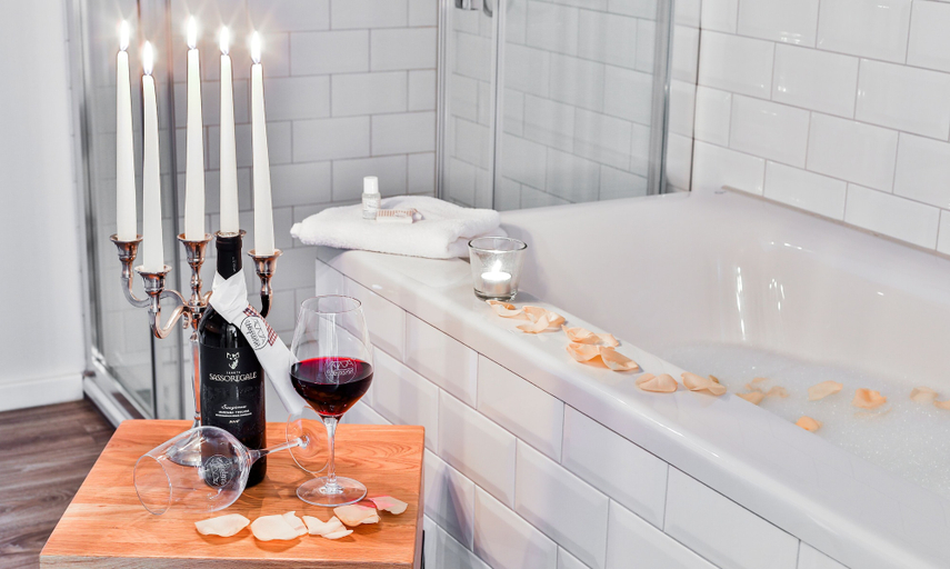 Bathroom, Utspann Hotel & Restaurant, Schleswig-Flensburg