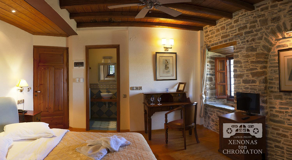 Bedroom 2, xenonas ton xromaton - Guest house of colors, Thessaly
