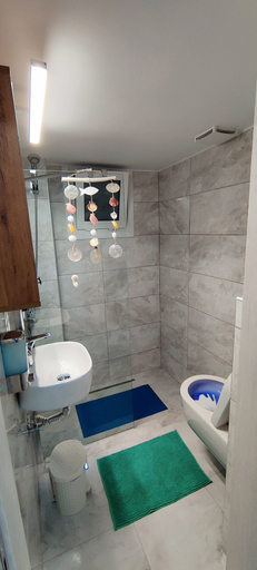 Bathroom, Modern Cozy VerGian Studio in the Beach, Peloponnese