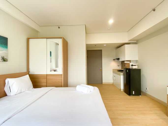 Bedroom 4, Relaxing Studio at Vasanta Innopark Apartment By Travelio, Cikarang