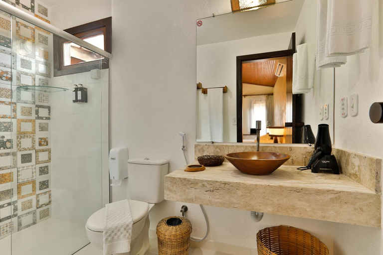 Bathroom 4, Paraíso Ecológico Pousada & SPA, Porto Seguro
