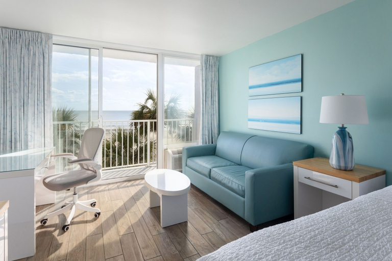 Bedroom 3, Tides Folly Beach, Charleston's Oceanfront Hotel, Charleston