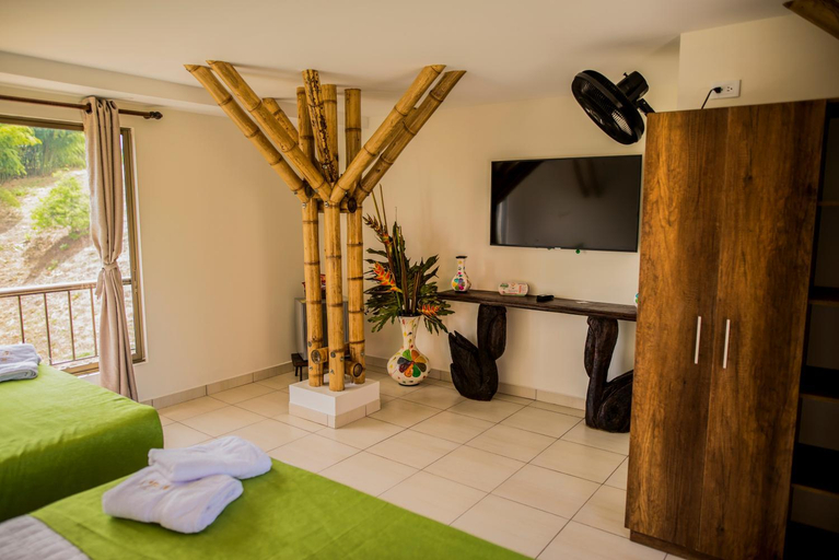 Bedroom 3, La Victoria Hotel Campestre, Filandia
