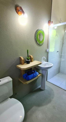 Bathroom, Pousada Areias do Embau, Palhoça