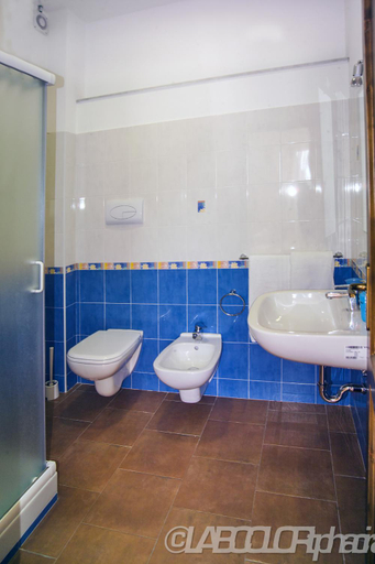 Bathroom, Residence Villa Mare Taormina, Messina