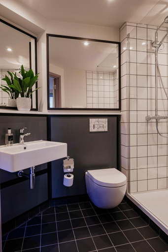 Bathroom 4, The Fox & Goose Hotel, London