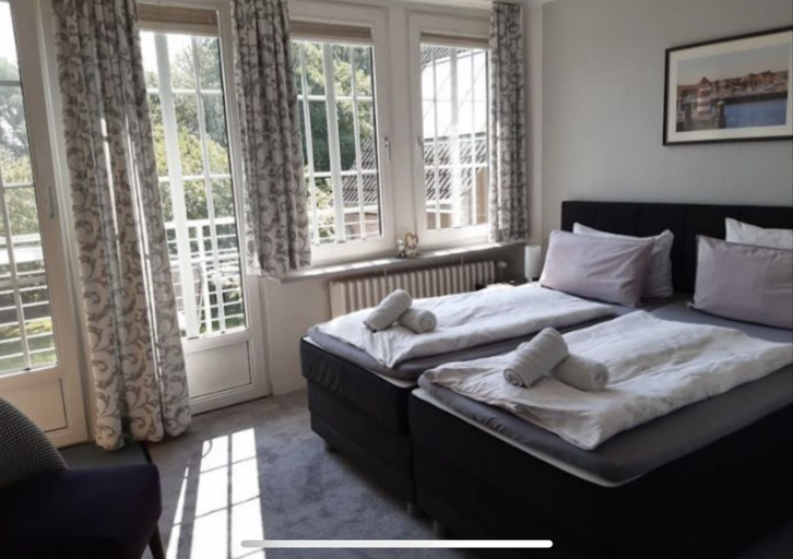 Bedroom 3, Pension Nordwind, Dithmarschen
