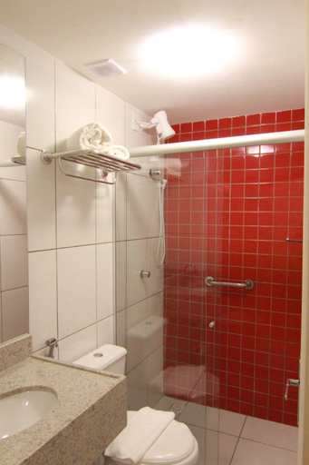 Bathroom 3, Hotel Villa Smart, Fortaleza