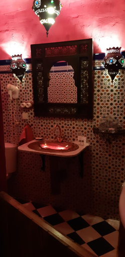 Bathroom, Hotel Cueva Tardienta Monegros-Adults Only, Huesca