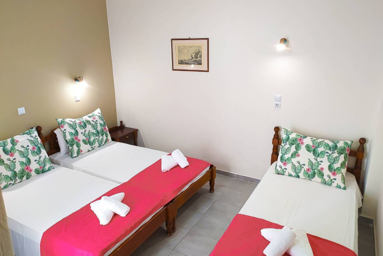 Bedroom 3, Silver Beach Hotel, South Aegean