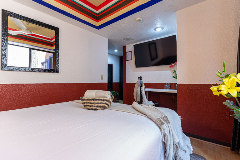 Bedroom 2, Hotel Benedicta, Mexico City