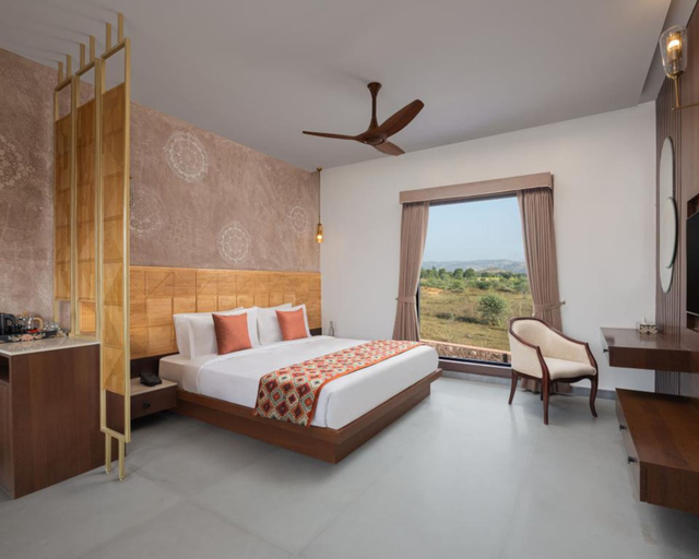Bedroom 2, Bookmark Resorts - Jogi Mahal, Ranthambore, Sawai Madhopur