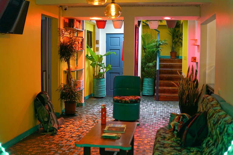 Public Area, Nativus Art Hostel, San José