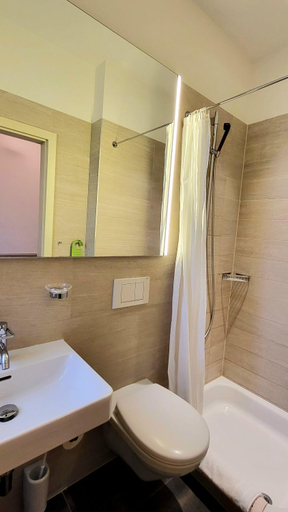 Bathroom 4, Hotel Pestalozzi Lugano, Lugano