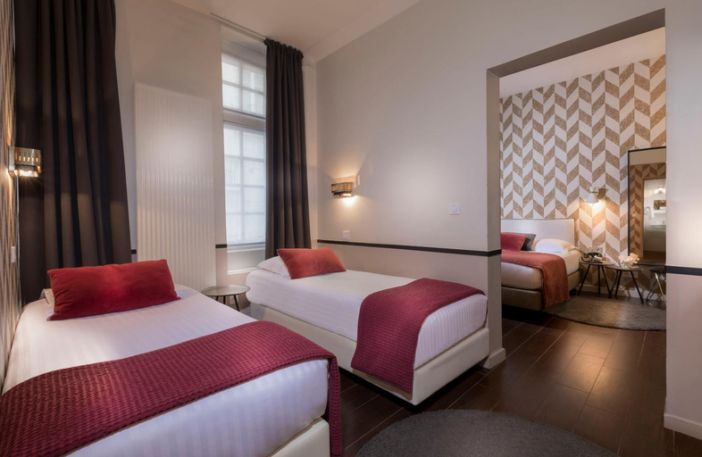 Bedroom, Hotel Jeanne d'Arc Le Marais, Paris