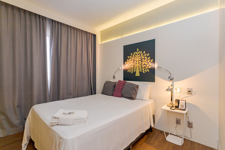 Bedroom 3, Helbor Stay Batel - Yogha, Curitiba