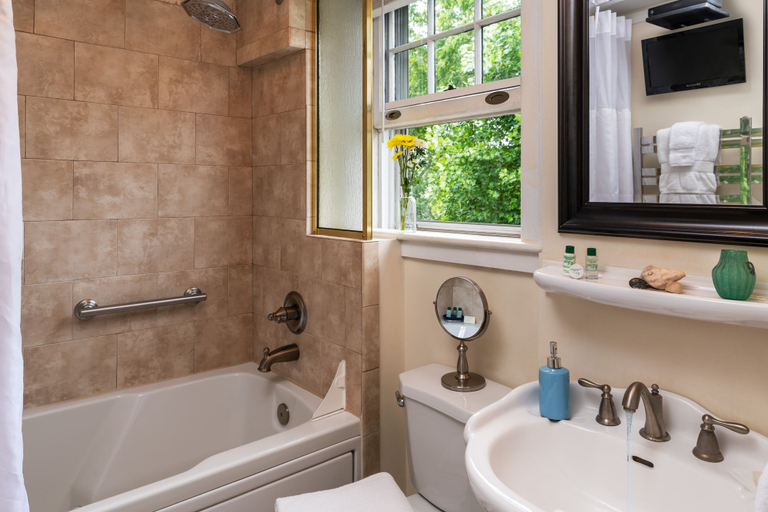 Bathroom 4, Abbington Green Bed & Breakfast Inn, Buncombe