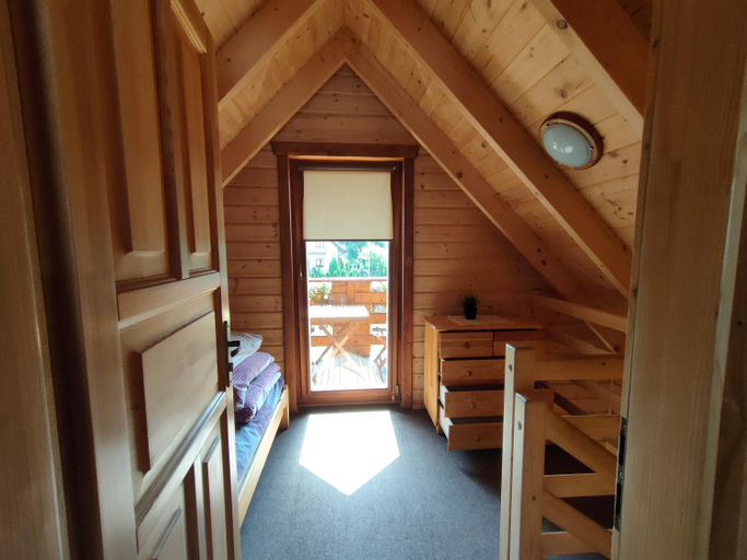 Bedroom, Ustka Domki Letniskowe Promyk, Słupsk