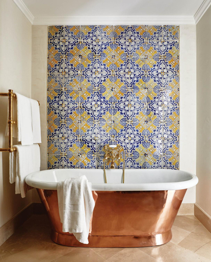 Bathroom 5, Villa Sant’Andrea, A Belmond Hotel, Taormina Mare, Messina